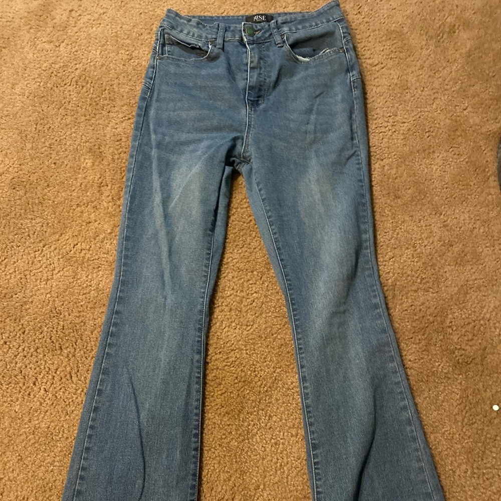 Classic Denim Flare Jeans for Women